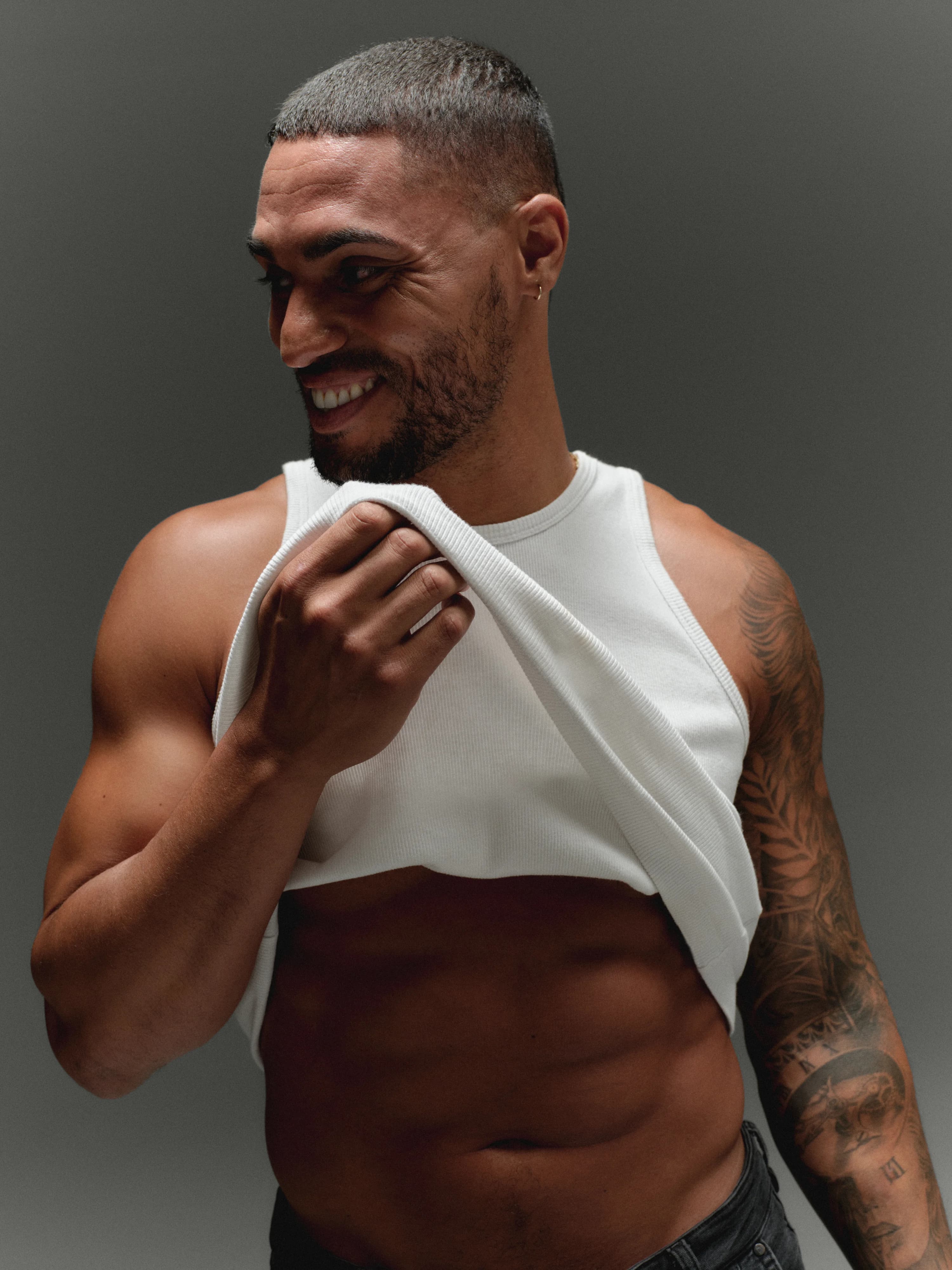 Man using Hydrating Face Moisturizer