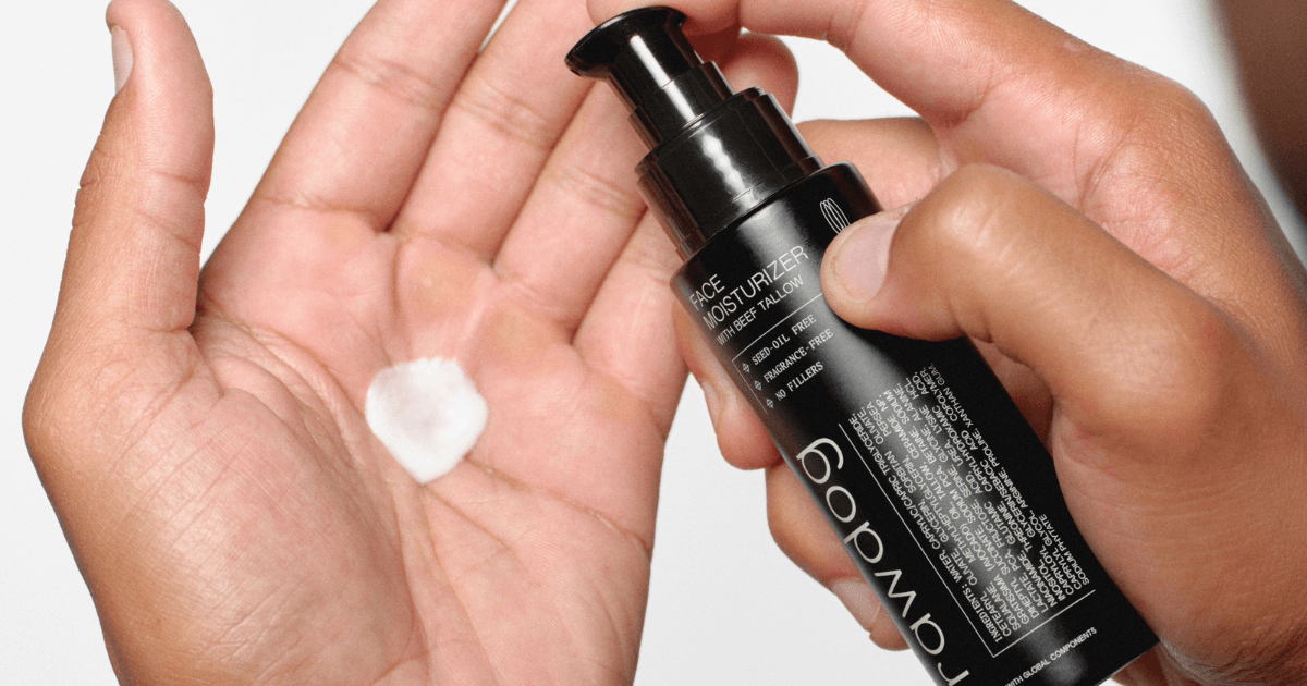 RAWDOG seed-oil-free skincare products - healthier alternatives to conventional mens skincare