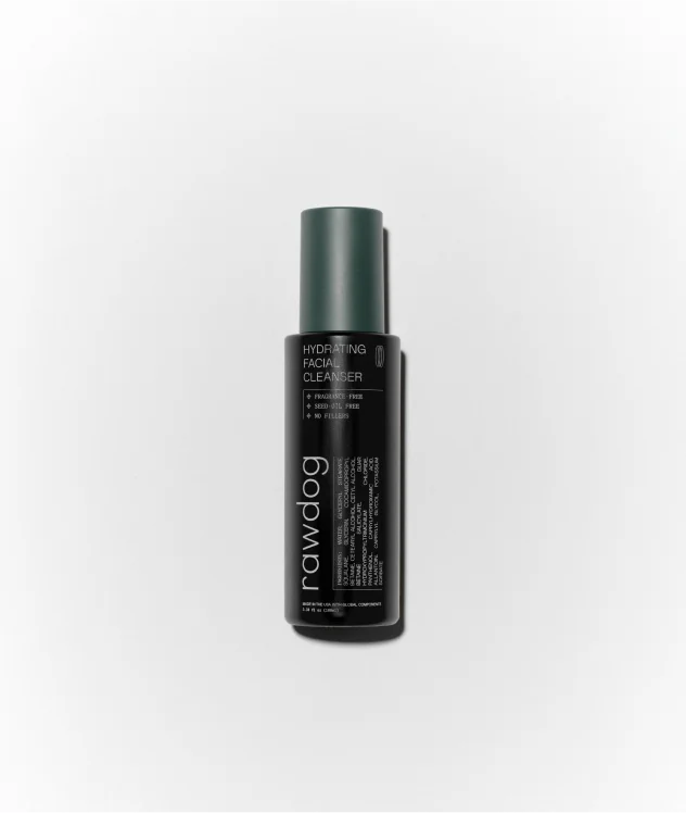 Cleanser preps skin.