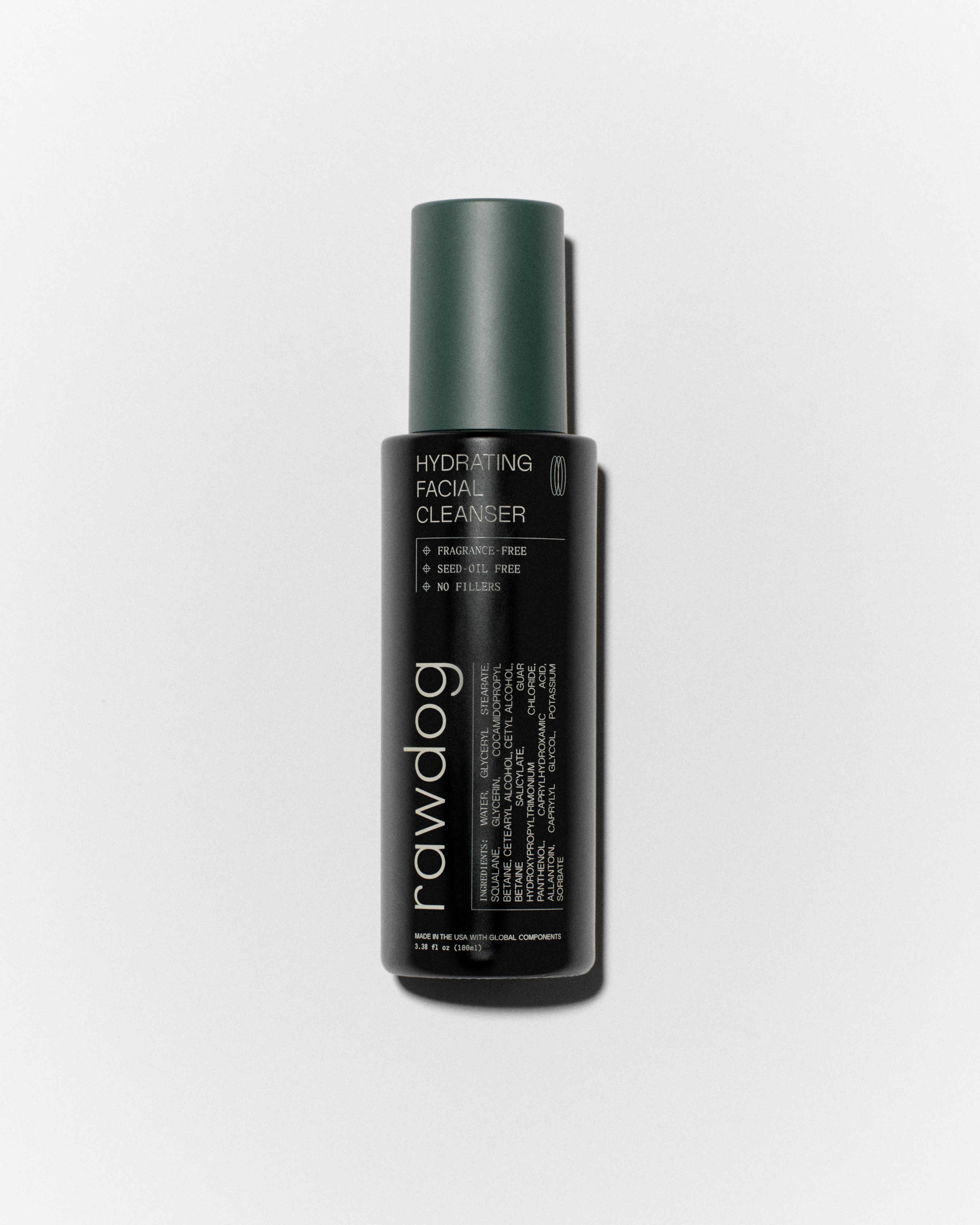 RAWDOG Hydrating Facial Cleanser bottle