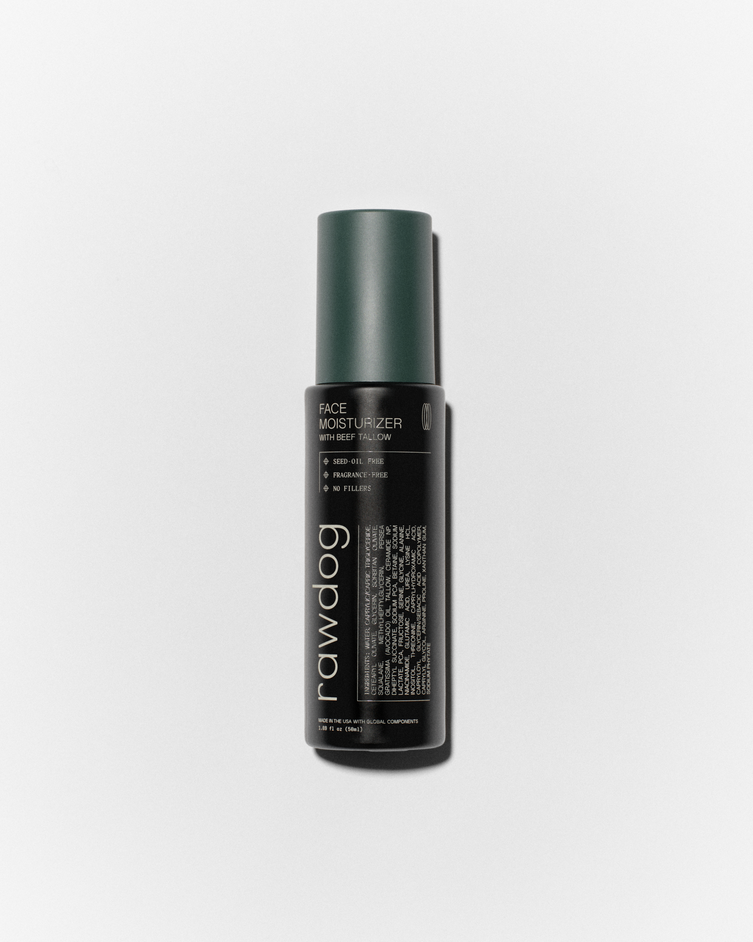 RAWDOG Face Moisturizer with beef tallow